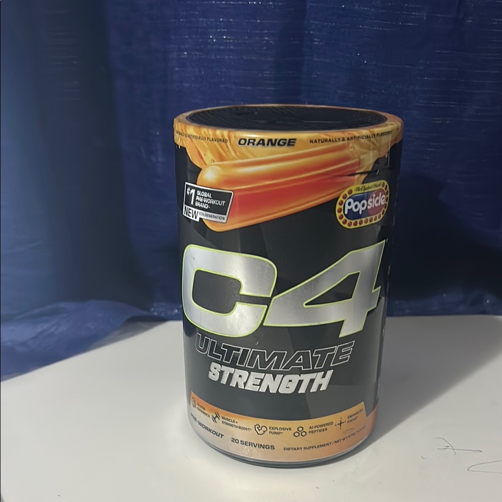 Ultimate Strength Pre-Workout - Orange Flavor